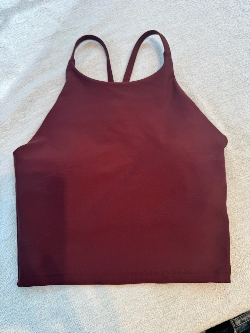 Old Navy Plum High-Neck Tank Top
